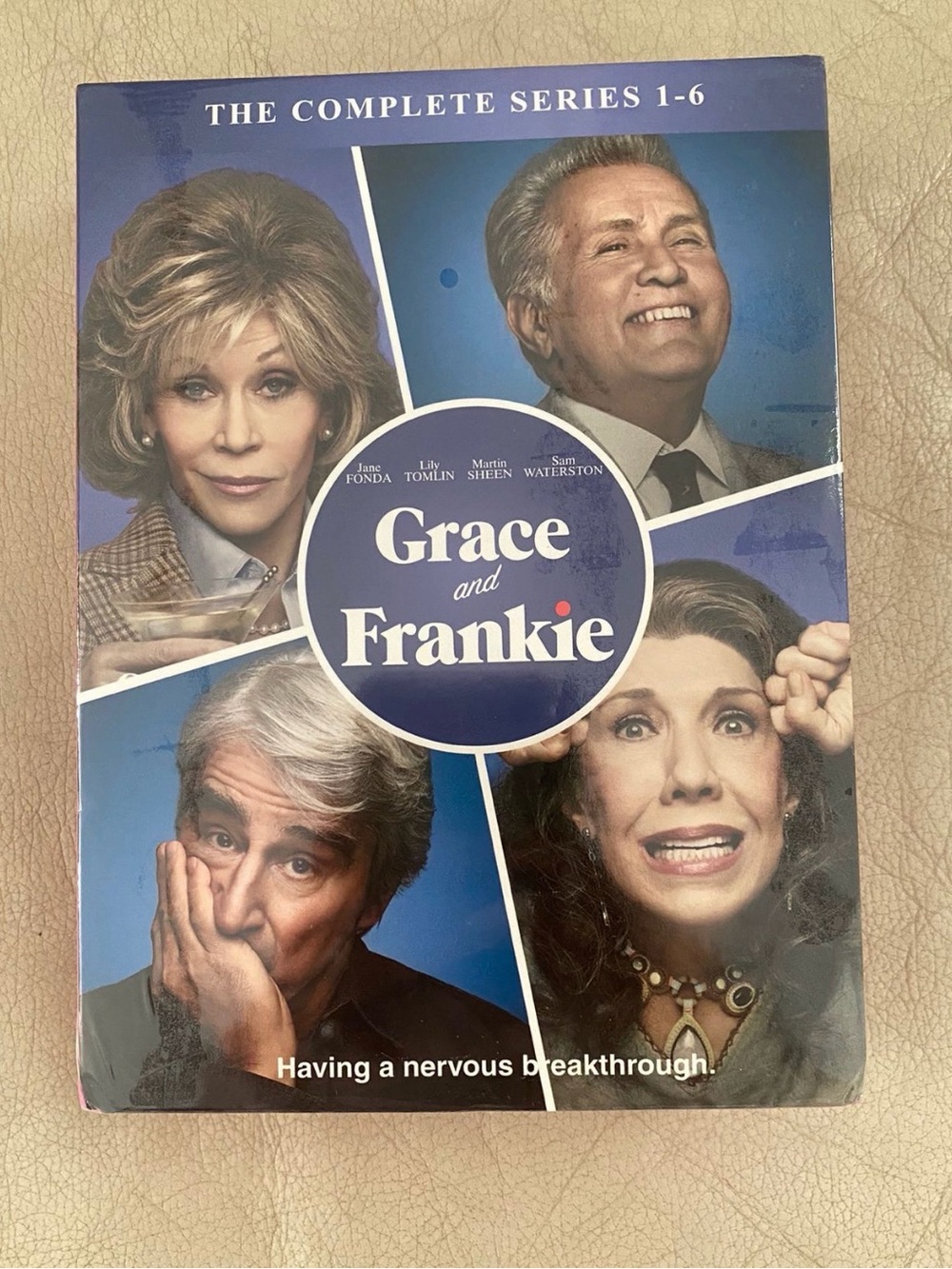 Grace and Frankie The Complete Series 1-6 DVD Box Set - Blue